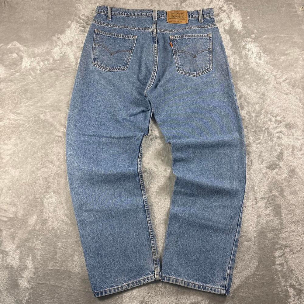 Vintage Levi’s 505 Orange Tab Jeans Men’s 38x30 Blue Denim 40505-0214